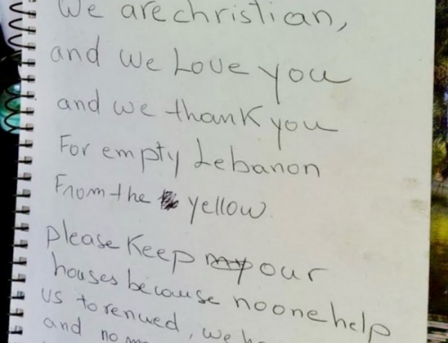 Lebanese Christians Thank Israel & Ask for Protection