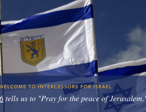 Intercessors for Israel Friday Prayer Points