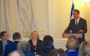 The 10th Anniversary Celebration of the Christian Friends of Magen David Adom was the first reception hosted by Israel's new Ambassador Mark Regev at London Embassy